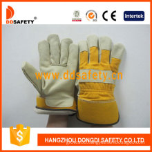 Ddsafety Pig Grain Leather Gloves Working Glove (DLP713)